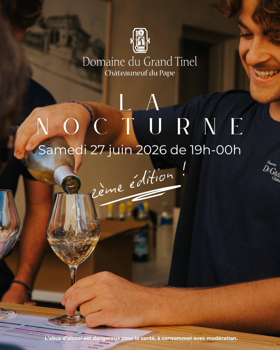 La nocturne du Domaine du Grand Tinel